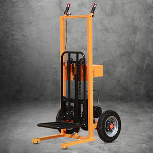 मिनी हाइड्रोलिक ट्रक उठाने क्रेन इलेक्ट्रिक हैंड पैलेट पोर्टेबल स्टेकर फोर्कलिफ्ट ट्रॉली ट्रक भारी शुल्क मूल्य - Product Image 5