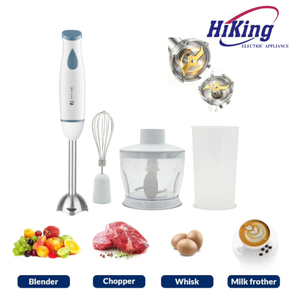 Batidora de Inmersión <span class=keywords><strong>Profesional</strong></span> 3 en 1 de Acero Inoxidable Personalizable para Cocina y Hogar con Varilla de Acero Inoxidable - Product Image 1