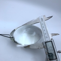 Dildo en verre borosilicate résistant à la chaleur de 60 mm, masseur de point G, en forme de poinçon, transparent, écologique, jouet sexuel YFSJ Gay