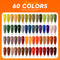 JTING Nueva Colección de Esmaltes de Gel de Otoño en 60 Colores, Caja de Set de Esmaltes de Gel, Suministros para Fábrica de Uñas OEM ODM, Crea una Marca Única de Esmaltes de Gel