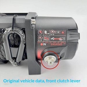 Treuil électrique 12V 2000lb-20000lb, robuste, tout-terrain, 4x4, pour Jeep, camion, SUV, bateau et automobile, avec télécommande sans fil - Product Image 5