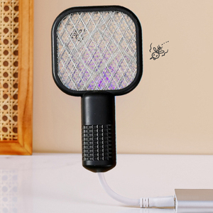 เครื่องฆ่ายุงไฟฟ้าขนาดเล็ก5ชั้นขนาดกะทัดรัดพกพาอินเตอร์เฟซ USB ไม้ตีแมลงวันไฟฟ้าสำหรับบ้านกลางแจ้งตั้งแคมป์ - Product Image 3
