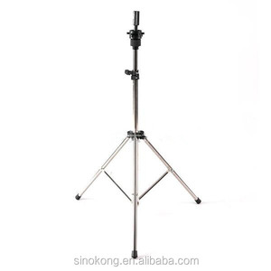 Cabeza de maniquí pequeña para peluquería, trípode ajustable para peluquería, muñeca de entrenamiento, venta al por mayor - Product Image 4