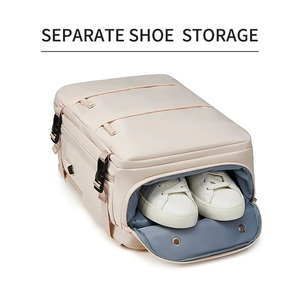 Sac personnalisé à la vente chaude, sac pour ordinateur portable en polyester imperméable de 15,6 pouces avec port USB, sac à dos d'école personnalisé pour ordinateur portable de voyage - Product Image 5