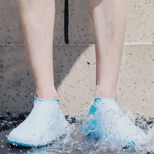Copriscarpe impermeabile in Silicone per le stagioni delle piogge per la protezione dei piedi stivali da pioggia e attrezzi da neve - Product Image 1