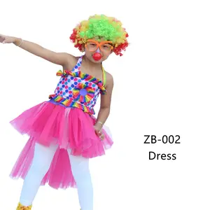 Clown Mädchen Kostüm Cosplay Halloween Kostüm Karneval Lustige Joker Kind Zirkus Clown Anzug Cosplay TV Filme Party Kostüm