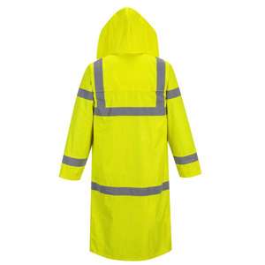 PORTWEST - H445YERXXXL Abrigo amarillo de alta visibilidad de 122cm-EAN 5036108269426 ROPA DE TRABAJO DE LA HI-VIS - Product Image 2