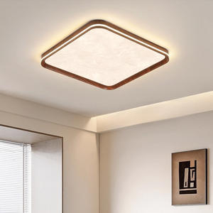 Lámpara de Techo de Estilo Chino 2025, Madera de Nogal, Combinación para Toda la <span class=keywords><strong>Casa</strong></span>, Dormitorio <span class=keywords><strong>Puri</strong></span>, Perla - Product Image 1