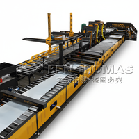 Línea de Producción de Paneles para Techos de Silos de Granos, Máquina Formadora de Rollos de Techo de Doble Capa, Máquina para Fabricar Láminas de Techo Corrugadas Trapezoidales