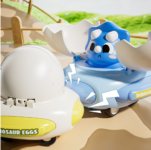Coches de Choque de Juguete con Forma de <span class=keywords><strong>Huevo</strong></span> de <span class=keywords><strong>Dinosaurio</strong></span> para Niños, <span class=keywords><strong>que</strong></span> <span class=keywords><strong>se</strong></span> Deforman al Colisionar, Deslizan por Inercia y <span class=keywords><strong>se</strong></span> Choquen con Niños y Niñas <span class=keywords><strong>en</strong></span> un Coche Divertido - Product Image 2