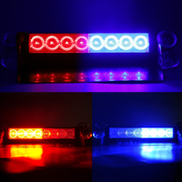 Barra de Luces LED Estroboscópicas RCJ 12V/24V para Camiones y Vehículos, Nueva, Luz de Señalización de Emergencia Intermitente Lateral para Autos