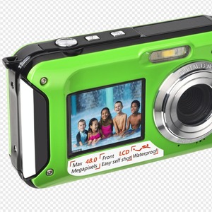 Xhx กล้องดิจิตอล B368 48MP กันน้ำพร้อมหน้าจอ LCD แบบคู่สำหรับใช้งานกลางแจ้ง - Product Image 1
