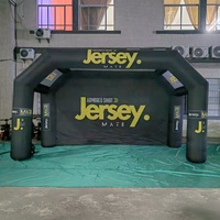 Tente arche gonflable personnalisée - Tente dôme en PVC Oxford imperméable pour événements, fêtes et publicité avec LOGO