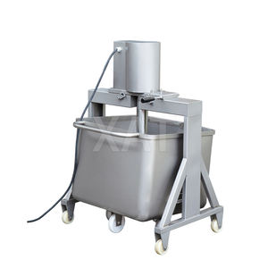 מכונת מיקסרים נירוסטה תעשייתית להזרקת בשר ופתרון מלח ערבוב בעיבוד מזון - Product Image 4