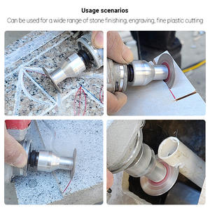 Ensemble de <span class=keywords><strong>5</strong></span> lames de scie diamantées avec bride amovible - Adaptateurs M14/M10/<span class=keywords><strong>5</strong></span>/8-11 - pour la sculpture sur granit, marbre, <span class=keywords><strong>pierre</strong></span>, gravure de pierres tombales - Product Image 6