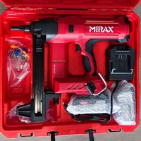 Pistolet à clous sans fil pour béton avec moteur sans balais et embout de tir par contact pour la construction et le fixation sur chantier – Outil portable