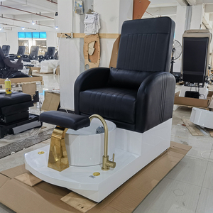 Modern pink Foot Spa Salon Furniture <strong>Pedicure</strong> <strong>Chair</strong> Luxury Led Lights Manicure and <strong>Pedicure</strong> Stations - Product Image 6