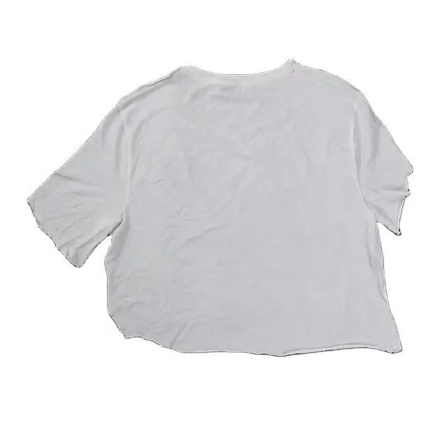 공장 콘센트 저렴한 산업 및 작업장 사용 35-60 CM 100% 면 흰색 티셔츠 넝마