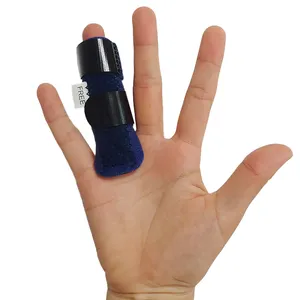 부서지는 손가락 직선기를 위한 경량 강한 접착 손가락 보호자 검지 부목