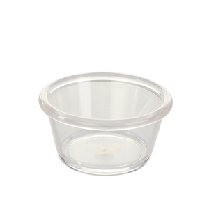 Ciotola di <span class=keywords><strong>senape</strong></span> Kimchi in policarbonato nero trasparente ciotola per salsa di plastica bianca scaglie per immersione ciotola - Product Image 3
