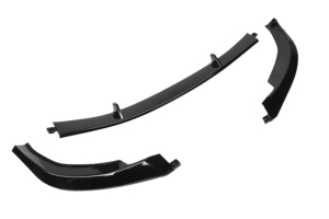 Per <span class=keywords><strong>Audi</strong></span> <span class=keywords><strong>A4</strong></span> <span class=keywords><strong>2019</strong></span> verniciato nero in fibra di carbonio look labbro anteriore parti automobilistiche labbro paraurti anteriore - Product Image 3