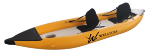 OEM Custom Logo Folding 2 Person Drop Stitch <b>Inflatable</b> Kayak for Drifting with Accessories - Product Image 5