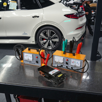 Probador de batería BT300 para coche: mide el estado de salud, pantalla tipo puntero, rango de voltaje de 8-16V, corriente de 160A, rango de prueba de 16AH-200AH