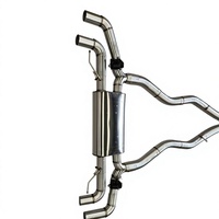   Système d'échappement complet en acier inoxydable 304 avec soupape pour M5 F9 M5 F90 G90 2018-2023 4.4T