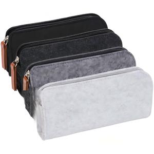 Estuche Simple de Fieltro para Lápices y Bolígrafos, Gran Capacidad, Diseño Moderno, Color y Logotipo Personalizables, Caja de Lápices para Estudiantes - Product Image 3