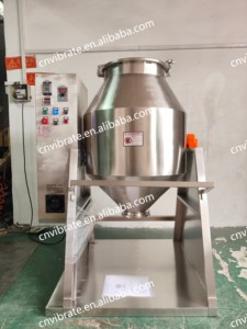 Mélangeur de poudre sèche en acier inoxydable de qualité alimentaire VBJX, silencieux, pour café, lait, thé, pigments, mélangeur de poudre en tambour - Product Image 5