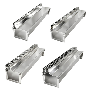 Piastre Lineari e di Protezione Personalizzate in Acciaio Inox 304/316 per Canali di Drenaggio Esterni di Hotel e Bagni con Coperture a Griglia - Product Image 6
