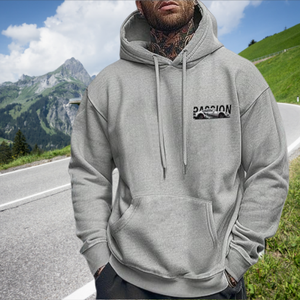 Felpa con Cappuccio Asna Personalizzata di Alta Qualità 100% Cotone per Uomo, Pesante, Stile Streetwear, Tuta Sportiva, Felpa Auto - Product Image 1