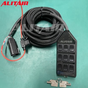 AVS ARC-9-LED LED hiển thị 9 <span class=keywords><strong>switchbox</strong></span> không khí đi xe treo túi điều khiển - Product Image 6