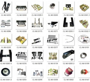 Giảm phía trước trục treo Tie rod, kéo liên kết panhard thanh Kit phù hợp với 46 "inch rộng rắn trục - Product Image 6