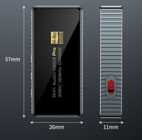 Amplificateur de casque HiFi DAC BJ11 avec corps métallique gris spatial, son amélioré sans perte, sorties multiples pour lecteur audio portable