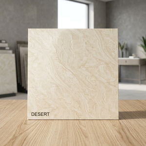 Galaxy Ivory Beige Nano Soluble Salt Polished Porcelain Tiles 600x600mm Glossy Vitrified Floor Design - Product Image 4