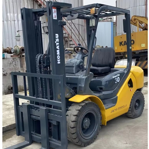 Montacargas Usados Económicos KOMATSU FD30 de Segunda Mano, 3 Toneladas, Transpaleta Automática Original, Montacargas Diésel USADOS KOMATSU FD30 - Product Image 1