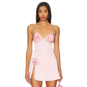 Pink Stripper Dress - Sheer Mesh Sexy Lingerie Outfit Pink Stripper Dress - Sheer Mesh Sexy Lingerie Outfit
