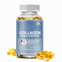 Complément alimentaire SPL Collagène et Os – Capsules molles de collagène d'os de poisson pour le soutien des os et des articulations, des cheveux, des ongles et de la peau sains