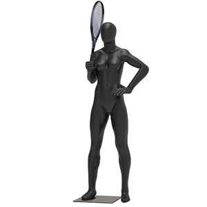 Maniquí de Fibra de Vidrio con Base Metálica <span class=keywords><strong>para</strong></span> Exhibición de <span class=keywords><strong>Ropa</strong></span> <span class=keywords><strong>Deportiva</strong></span>, Ideal <span class=keywords><strong>para</strong></span> Jugadores de Tenis Hombres y Mujeres, Guangzhou Healthy - Product Image 6