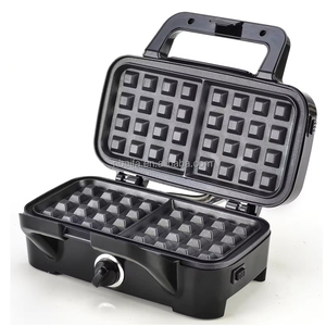 Aifa 7 6 en 1 Offre Spéciale gaufrier électrique profond et gril <span class=keywords><strong>à</strong></span> sandwich avec 3 en 1 plaques antiadhésives détachables - Product Image 1