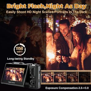 Bất 4K Máy Ảnh Kỹ Thuật Số Với 3.0 ''IPS Lật Màn Hình 64MP Vlogging & Nhiều Nhiếp Ảnh Phong Cách Tự Động Tập Trung - Product Image 4