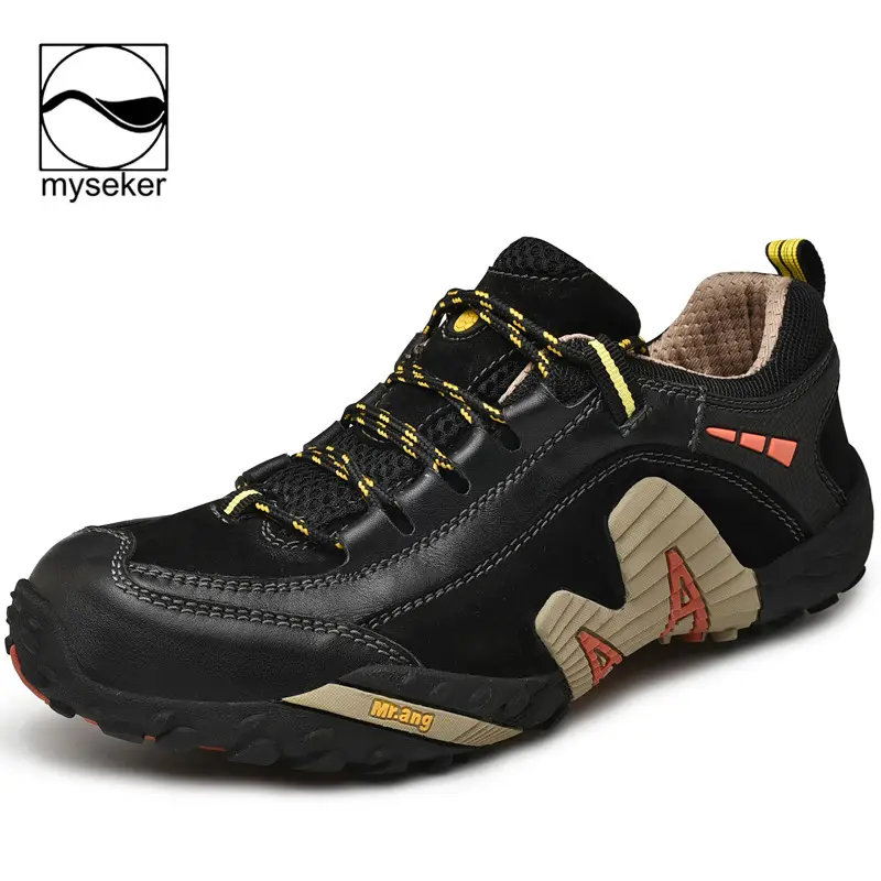 Tantu — chaussures de randonnée et d'<span class=keywords><strong>extérieur</strong></span> imperméables pour homme, bottes noires, pour Action