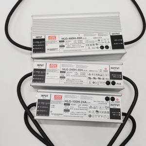 明纬 HLG XLG ELG 系列 20-600W IP65 IP67 防水可调光 LED 驱动器 12V 24V 适用于户外景观照明 - Product Image 5