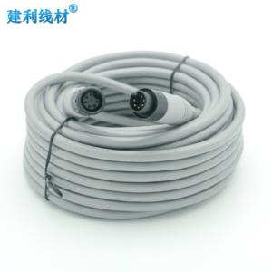 Vente directe d'usine personnalisée 15m gris 6Pin câble d'extension mâle-femelle pour moniteur Transmission stable directe de <span class=keywords><strong>WAECO</strong></span> - Product Image 2