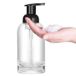 ขวดแก้วใส่น้ำยาล้างมือ/เจลแอลกอฮอล์/สบู่เหลว ขนาด 8oz 12oz พร้อมหัวปั๊ม พิมพ์ลายสกรีน สำหรับ<span class=keywords><strong>ครีม</strong></span><span class=keywords><strong>บำรุง</strong></span><span class=keywords><strong>ผิว</strong></span> ลดราคาพิเศษ - Product Image 5