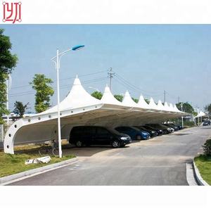 Pérgola con Estructura de Membrana para Estacionamiento Individual de Automóviles - Product Image 1