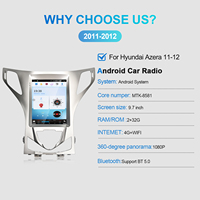 Lecteur DVD de voiture Navihua écran tactile Android 10 DSP Auto Carplay Radio stéréo multimédia vidéo pour Hyundai Azera 2012