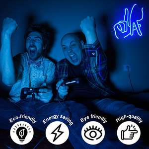 Equipo de béisbol de Los Ángeles, luces de neón, letras azules, letrero de neón LED para decoración de pared para hombre, cueva, sala de juegos, acrílico duradero hecho a mano - Product Image 4