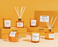 Ensemble cadeau de bougie parfumée et de diffuseur de roseaux Supercandle, aromathérapie de luxe, huile essentielle, parfum personnalisable, modèle d'arôme